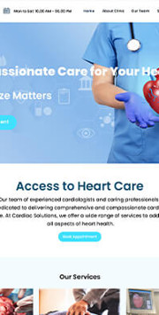 More Cardiologist Website Templates